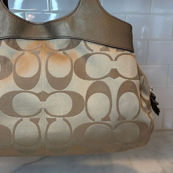 Coach Bag Purse Handbag Y2K Lexi Signature Sateen Soho Shoulder Bag Pocketbook - Picture 5 of 16